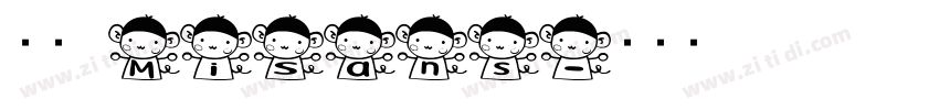 小米 MiSans字体转换